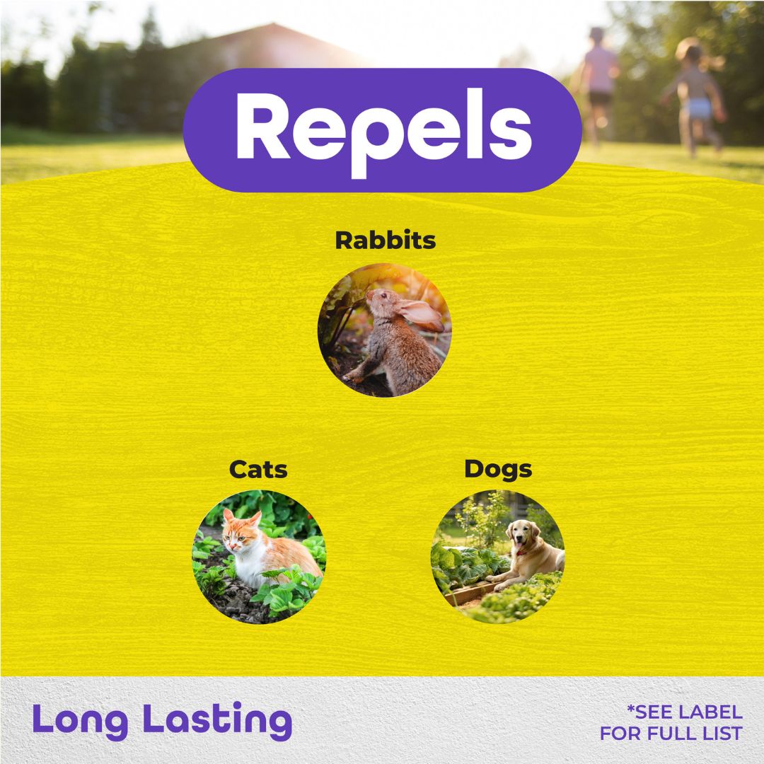 Go Away! Rabbit, Dog & Cat Repellent Granules – Bonide – 3 lb
